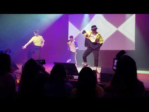 UP10TION (업텐션) in Dallas 190604 - Kuhn, Gyujin, & Bit-to Dance Stage