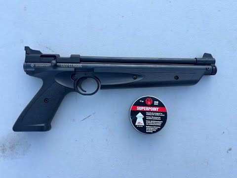 Tested Crosman 1322 BB Gun / Pellet Pistol Pumps and Velocity