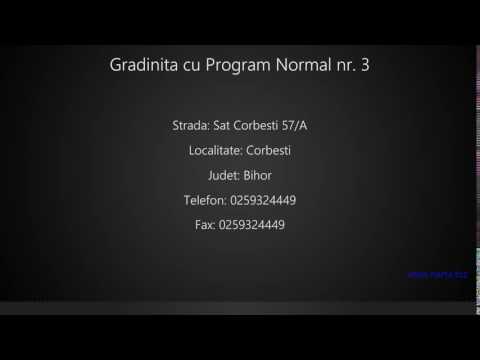 Gradinita cu Program Normal nr. 3 Corbesti