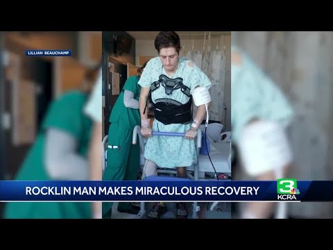 ‘It is almost miraculous’: Rocklin man regains use of legs following spine injury from ATV crash