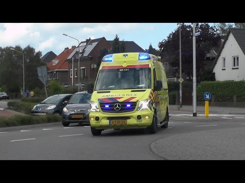A1, WAS Ambulance 08-131 Nijmegen naar het Radboud UMC