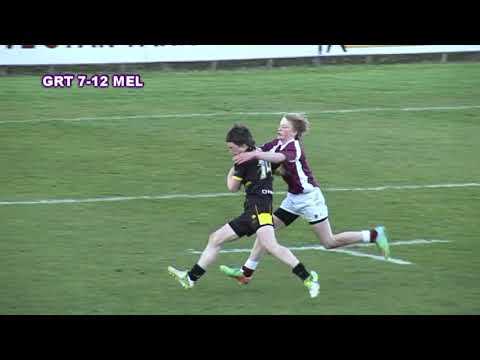 RUGBY MATCH: MATT LOCHRIE CUP 2014 - GALA RED TRIANGLE v MELROSE UNDER 15