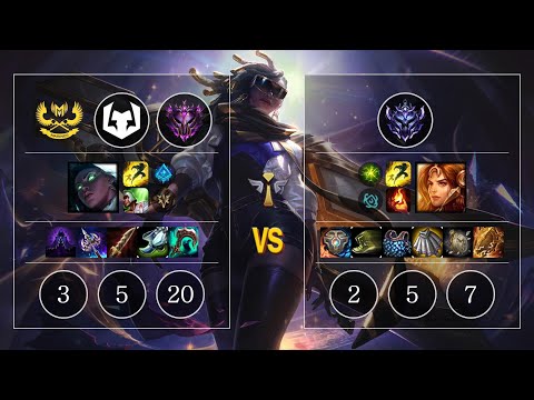 GAM Palette Senna vs Leona Sup - KR Master Patch 10.10