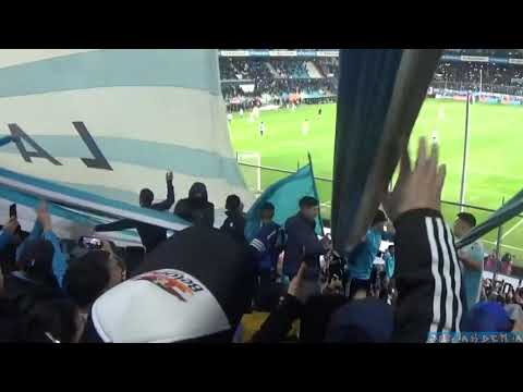 "Rojo para que queres // MUCHACHOS // Ovación a Nery // Racing vs Aldosivi // Hinchada" Barra: La Guardia Imperial &bull; Club: Racing Club