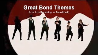 50 Years of James BOND / Compilation of the Great Theme Songs with Movie Clips (1 Hour)
