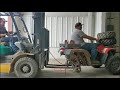 ATV Forklifted