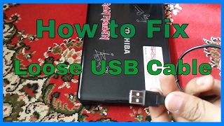 How to Fix a Loose USB Cable and Port Connection | 2 Ways to Fix Loose USB Problem
