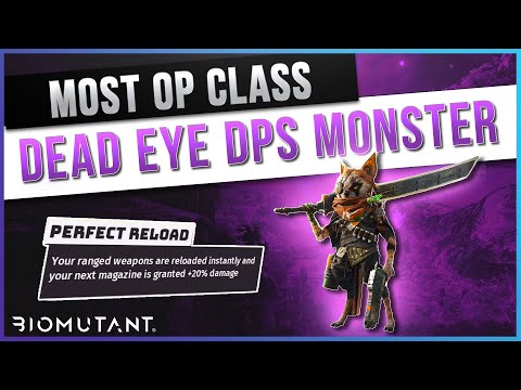 Dead Eye is the MOST OP Class in Biomutant | Dead Eye Build Guide