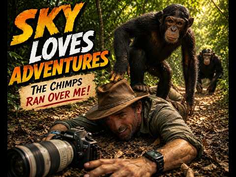 Wild chimp Uganda video thumbnail