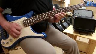 Video thumbnail for YAMAHA SBV-500 ピック弾き by Heavy Gauge Guitars