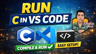 C Programming in VS Code | Compile & Run C Programs Easily #vscode #programming #rajanloonacoding