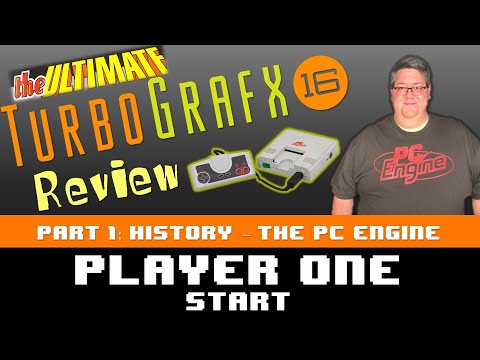 The Ultimate Turbografx 16 Review - Part 1 - History / The PC Engine