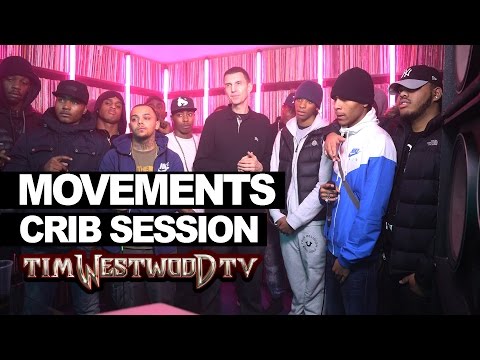 Movements Crib Session freestyle (Stickz, Rendo, A1 from the 9, Sy, Tremz) - Westwood