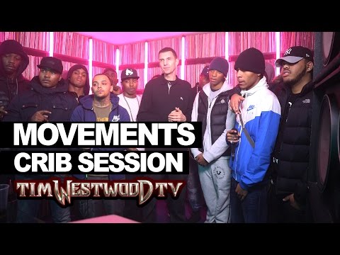 Movements Crib Session freestyle (Stickz, Rendo, A1 from the 9, Sy, Tremz) - Westwood