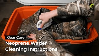 TideWe Gear Care | Neoprene Wader Cleaning Instructions