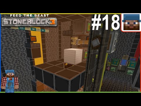 FTB Stoneblock 3 #18 - Wall Automation Failures