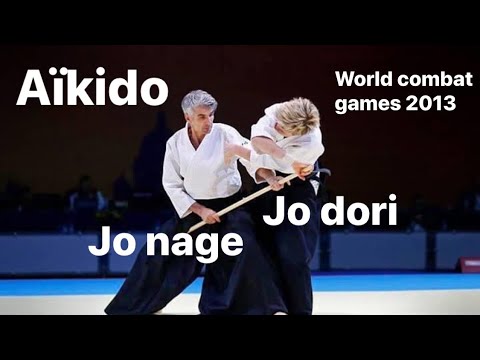 Aikido - Jo dori, Jo nage SportAccord world combat games 2013