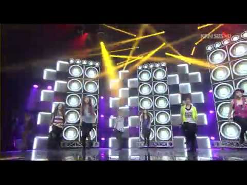 130507 KNN SBS T-ARA - Lovey Dovey Inkigayo 120108