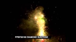 Ohňostrojová fontána Diamond surprise