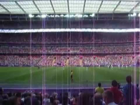 Wembley Football - Mexico goal v Senegal