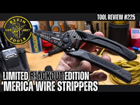 LIMITED EDITION - Klein BLACKOUT 'Merica Wire Strippers