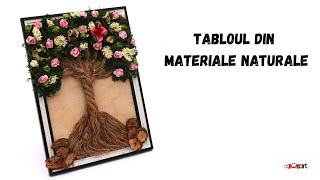 Pictură din Materiale Naturale 