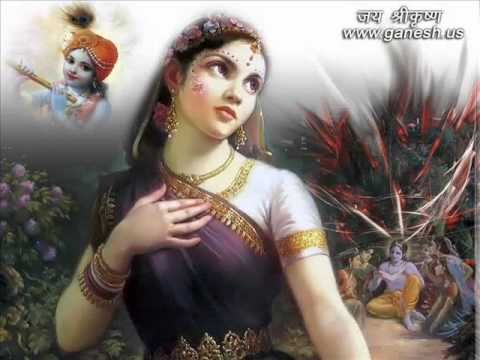 shyam se neha lagaaye radhe neer bahaaye