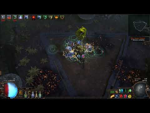 Path of Exile 3.15 A8 Al-Hezmin Syndicate Operative Spectre DPS test
