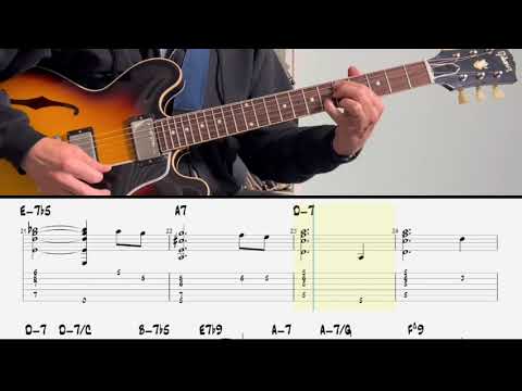 Black Orpheus Jazz Guitar Chord Melody (Manha de Carnaval)