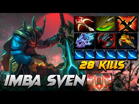 Immortal Rank - IMBA SVEN - Dota 2 Pro Gameplay [Watch & Learn]