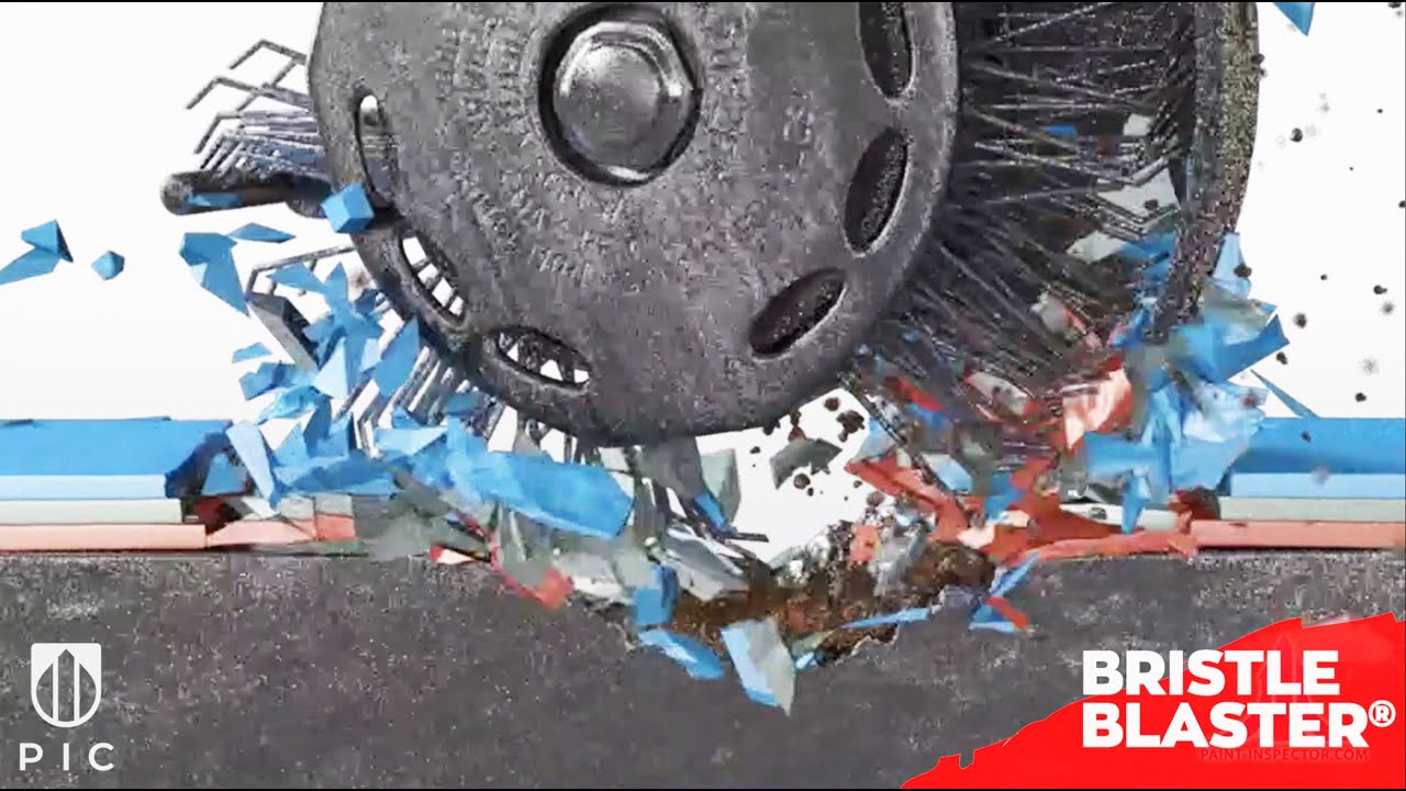 Bristle Blasting 与传统喷砂对比