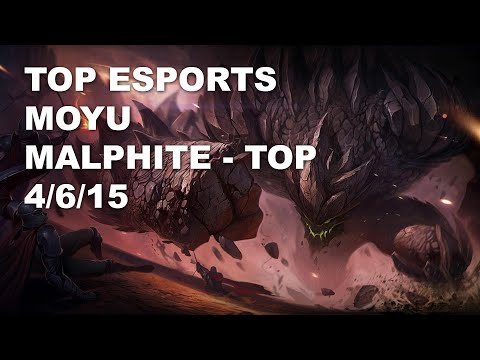 Top Esports Moyu Top Malphite vs Jayce - KR Master Patch 10.8