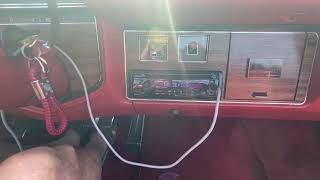 1976 Cadillac Seville 2-Door Convertible Conversion - Interior and Start Up