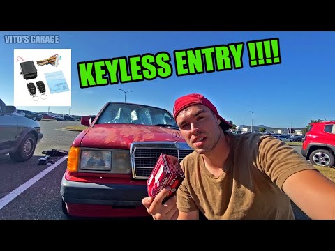 Universal Keyless Entry Remote Installation Instructions Mercedes 190E W124 W126 R129 W140 BMW