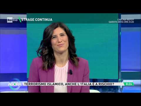 Chiara Appendino ospite ad Agorà - Rai3 - 18/10/23