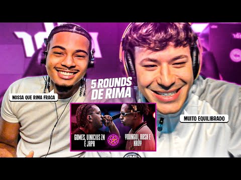 (🔥🔥)  APOLLO E BASK REAGEM A GOMES, VINICIUS ZN E JAPA X YOUNGUI, BASK E KROY | BDA 7 ANOS