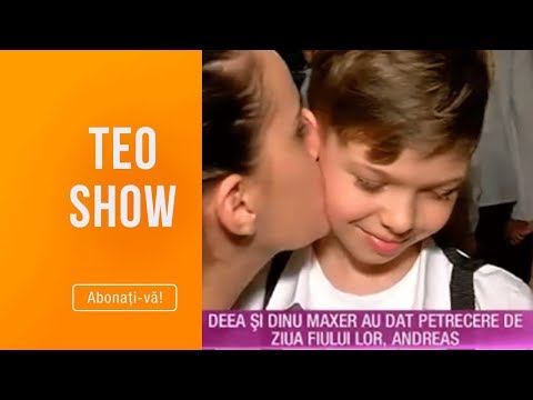 Teo Show (22.02.2019) - Deea si Dinu maxer au dat petrecere de ziua fiului lor Andreas!