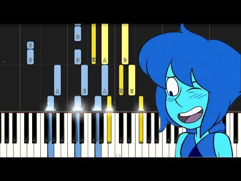 That Distant Shore (Lapis' Song) - Steven Universe - Synthesia Piano Tutorial