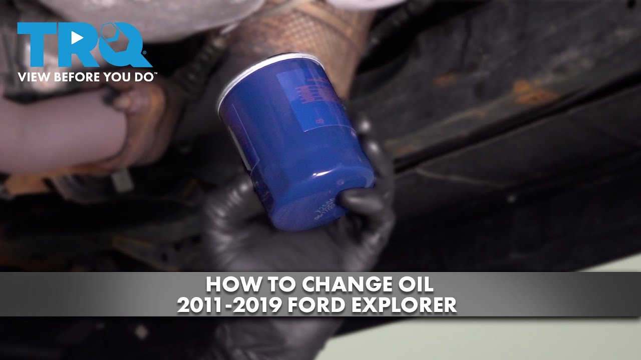 Watch video How to Change Oil 2011-2019 Ford Explorer Now How to Change Oil 2011-2019 Ford Explorer