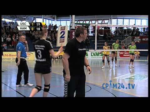 Volleyball USC Münster - VT Aurubis Hamburg Teil 4