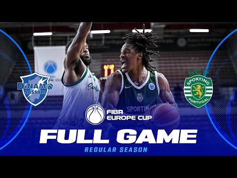 Regular Season | Dinamo BDS Sassari v Sporting CP | Full Basketball Game | FIBA Europe Cup 2025-26