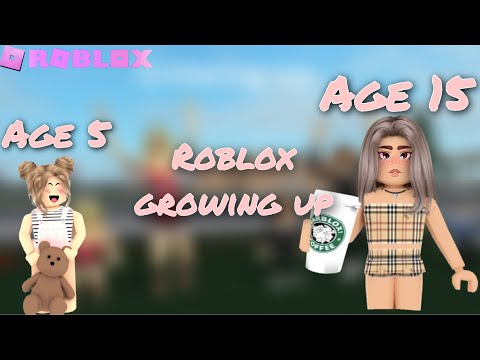 TAKING A TRIP THROUGH MEMORY LANE?!? (Roblox growing up) (role play)