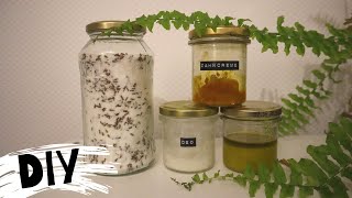 DIY Zero Waste Kosmetik - Peeling, Deodorant, Zahnpasta & Badesalz | selber machen