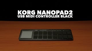 Korg nanoPAD2 Black - відео 1