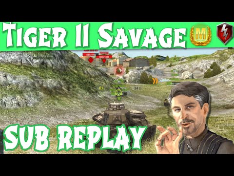 Tiger II WOT Blitz - Sub Replay 4.7k 6 kill ACE | Littlefinger on World of Tanks Blitz