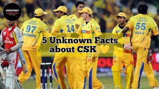 5 Unknown Facts about chennai super kings ❗#shorts #csk #ipl2021 #youtubeshort #crickfoot #shorts