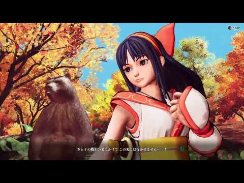 サムライスピリッツ　柳生十兵衛ＶＳナコルル　ＣＰＵ１回戦