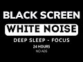 White Noise Black Screen, 24 Hour No Ads For Deep Sleep, Focus, Study