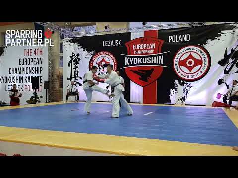 Hadała Wiktor vs  Zabolotnyi Vladyslav 4th EUROPEAN WKB CHAMPIONSHIP LEŻAJSK 2021Man -70kg