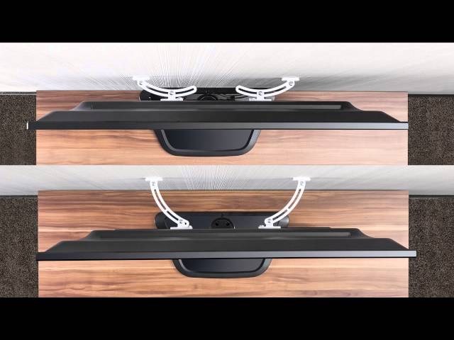 Video teaser for reer Anti-tilt TV mount (item no. 73010)